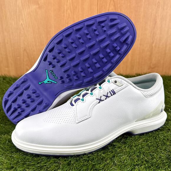 Jordan Other - Air Jordan ADG 5 Wide White Grape Ice Golf Shoes FQ7874-100 Men's Size 10